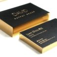 Metallic Printed Business Cards 2