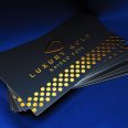 Raised Shiny Foiled Business Cards 3