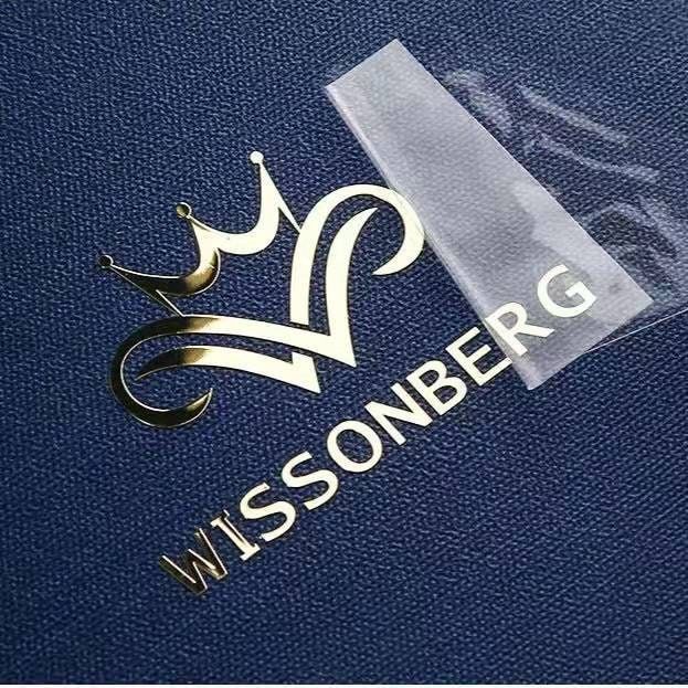 Raised Shiny Foiled Stickers