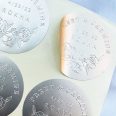 Raised Shiny Foiled Stickers