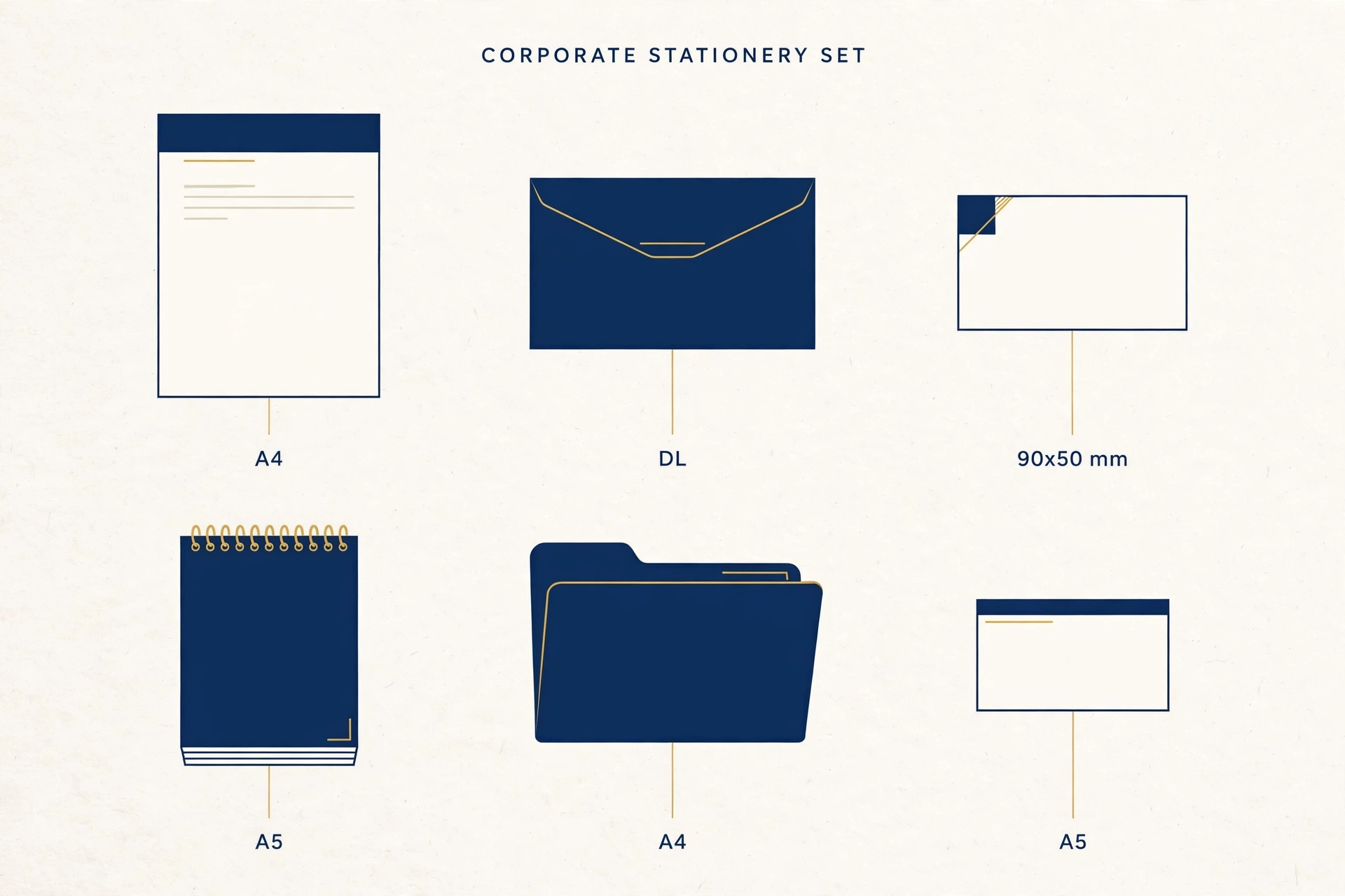 Corporate Stationery Printing in Dubai